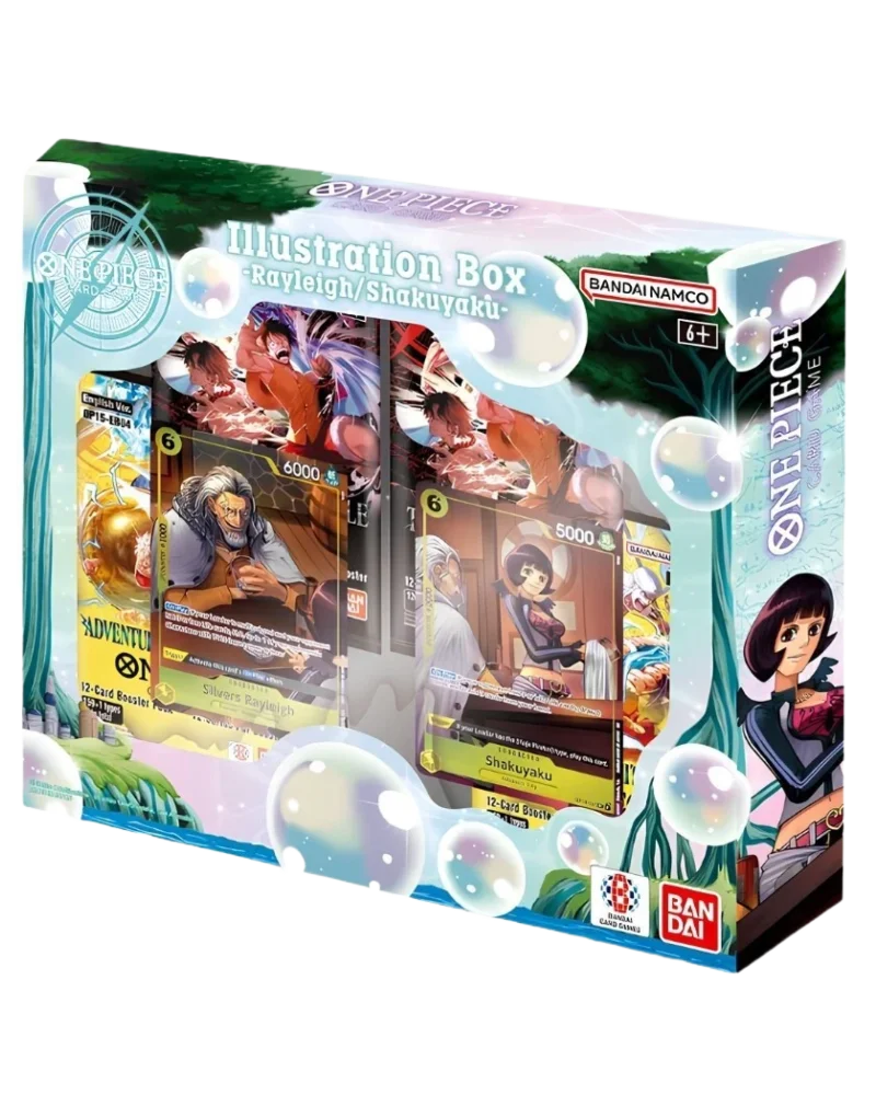 One Piece Card Game – Illustration Box Vol. 7 (Rayleigh / Shakuyaku)