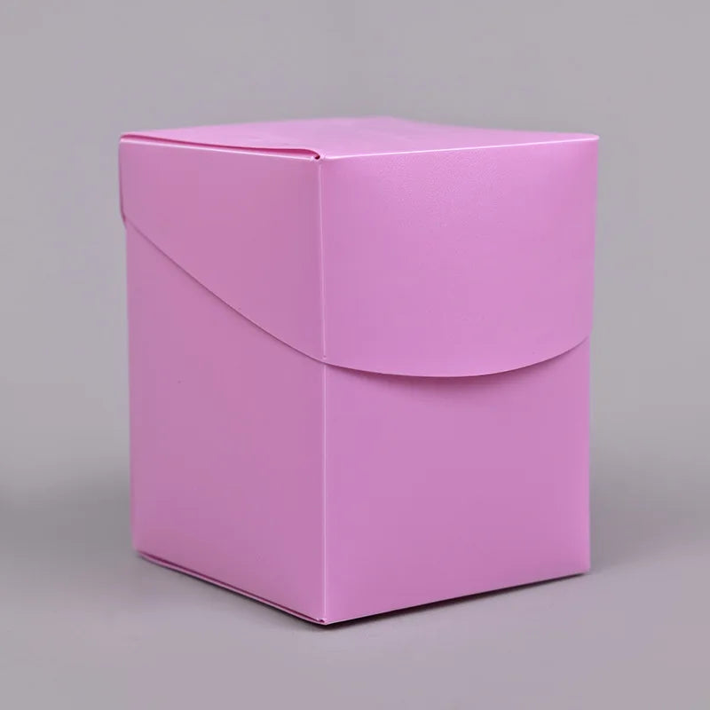 TCG Deck Box 100+ | Plastic | Lightweight & Minimalist – Multiple Colors