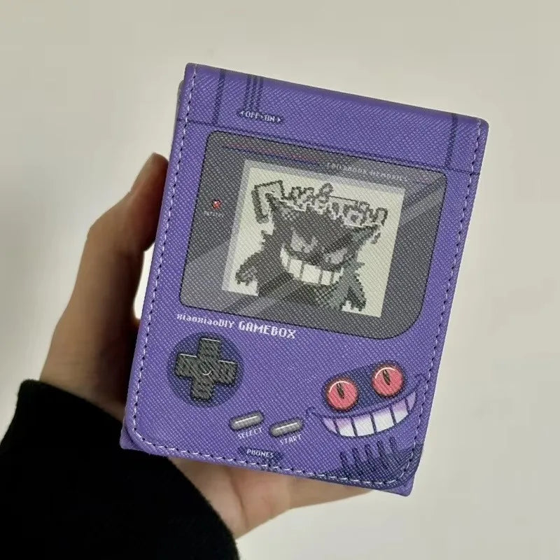 Retro Gameboy Card Box – PU Leather TCG Deck Holder