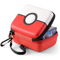 Pokemon Ball Card Storage Box – Hard Shell | 400+ Cards | Carrying Case – Multiple Colors