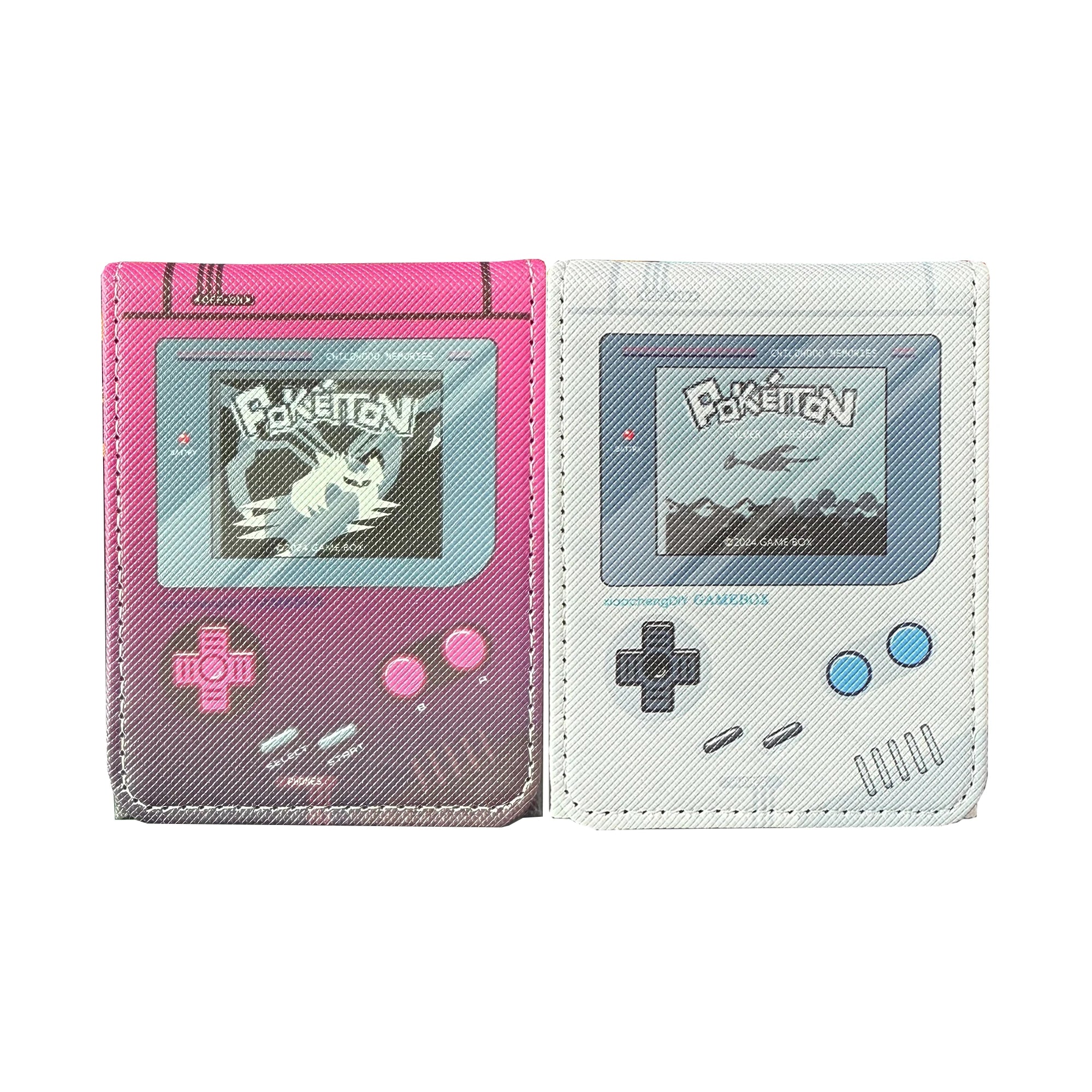 Retro Gameboy Card Box – PU Leather TCG Deck Holder