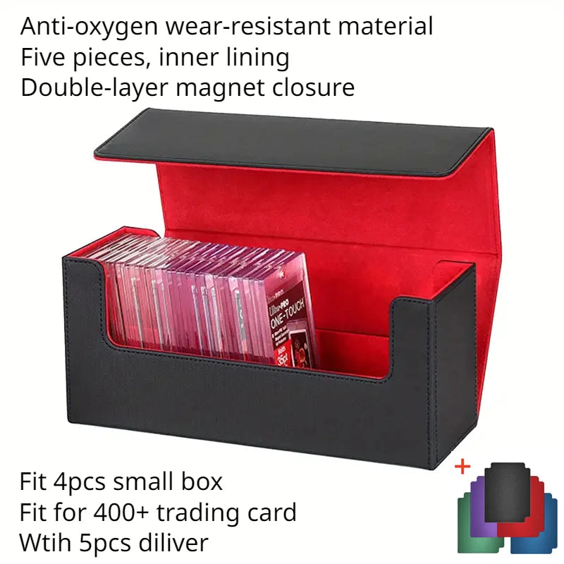 TCG Deck Box 100+ | Plastic | Lightweight & Minimalist – Multiple Colors