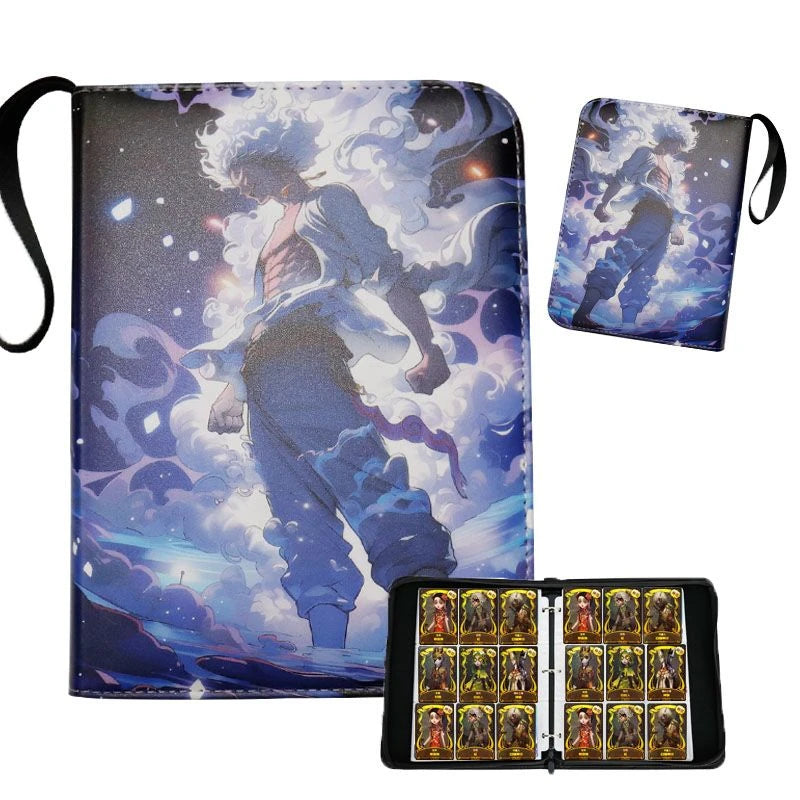 One Piece Card Binder – Zipper closure | 400 or 900 Cards | Luffy, Zoro & Ace