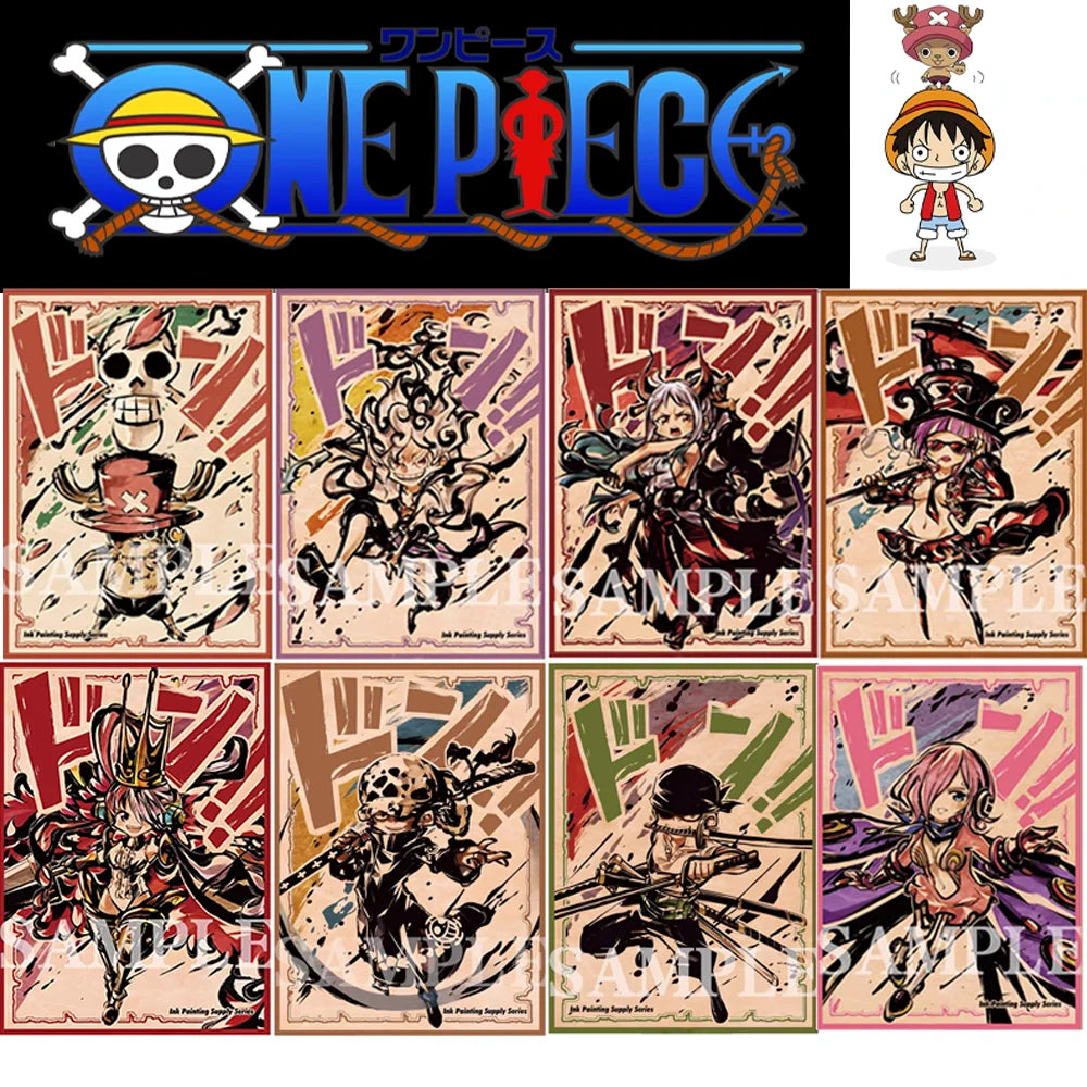 One Piece Holographic Card Sleeves Don!! – Luffy, Nami & Chopper | Laser Foil (60 Pack)