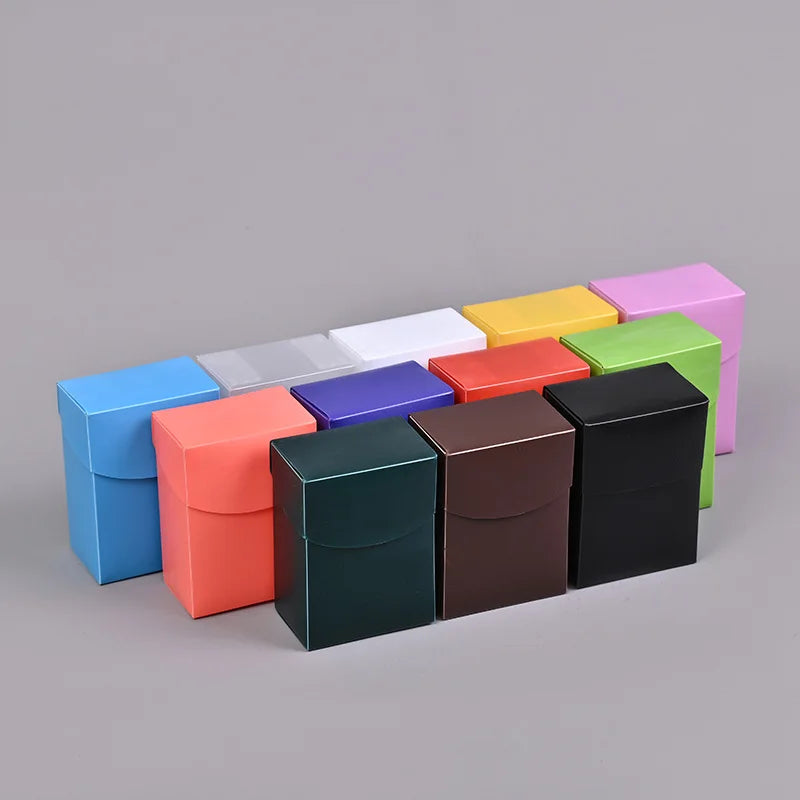 TCG Deck Box 100+ | Plastic | Lightweight & Minimalist – Multiple Colors