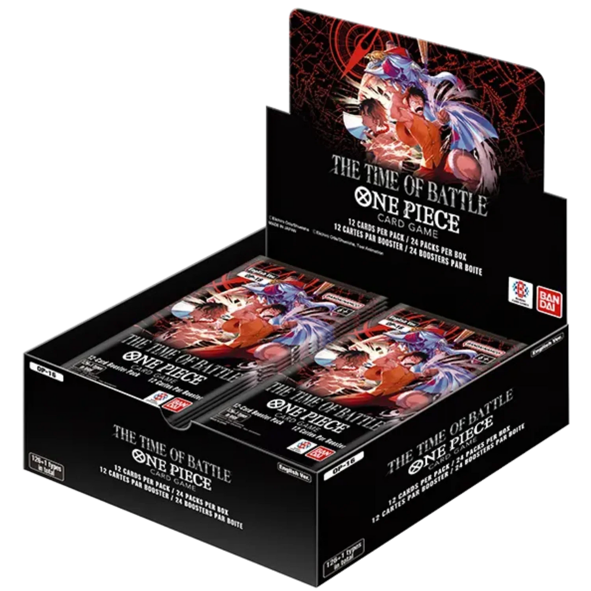 One Piece Card Game OP-16 "The Time of Battle" Booster Display (Englisch)